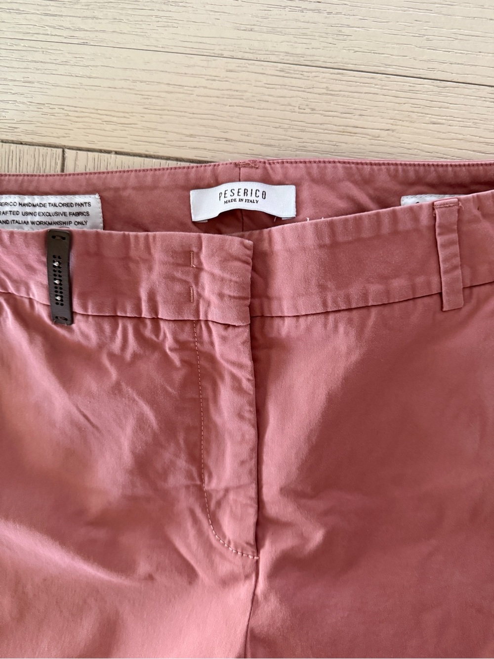 Peserico Dusty Rose Tailored Trousers